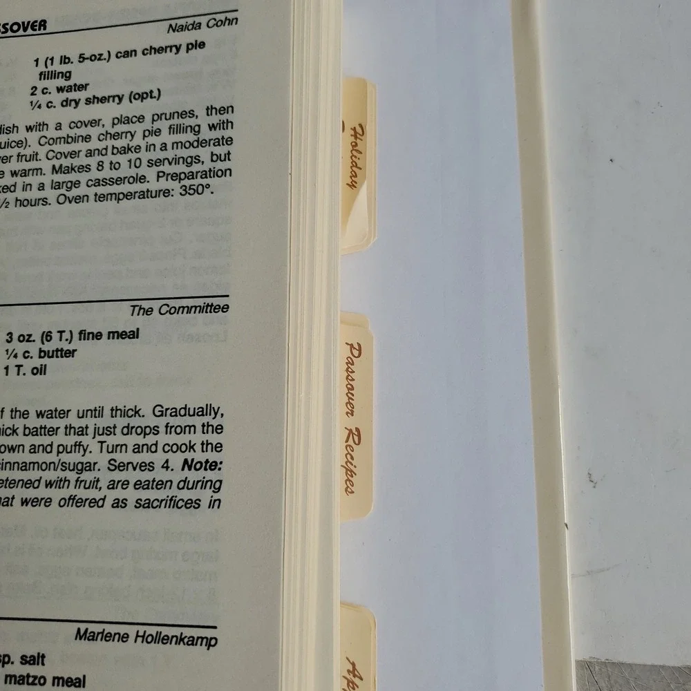 Lot of 4 Jewish Cookbooks Once Upon a Mealtime Generation to Generation rare NOS